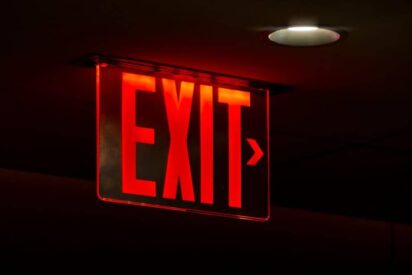 emergency exit light